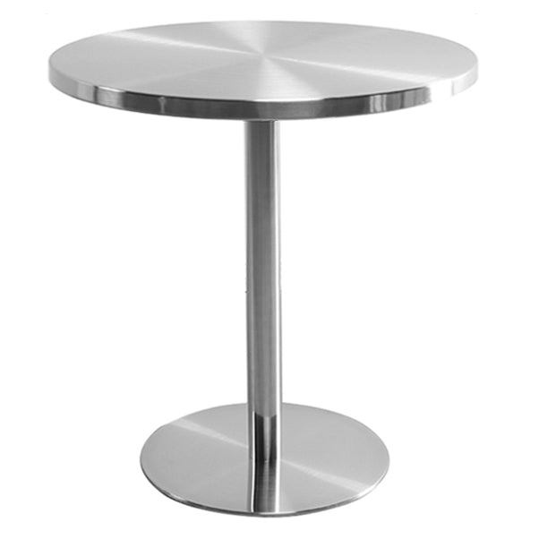 Industrial Style Dining Site Table Stainless Steel Dining Room Collection