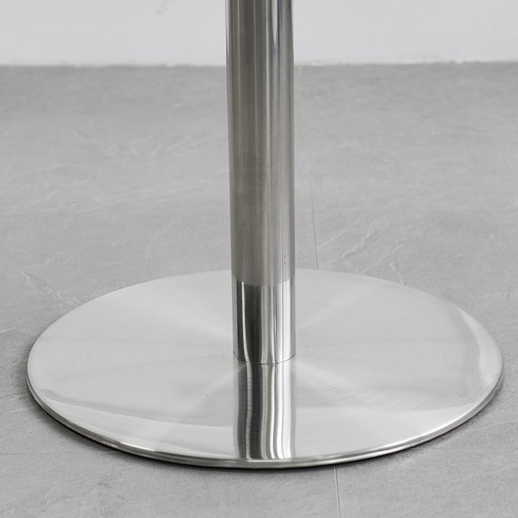 Industrial Style Dining Site Table Stainless Steel Dining Room Collection