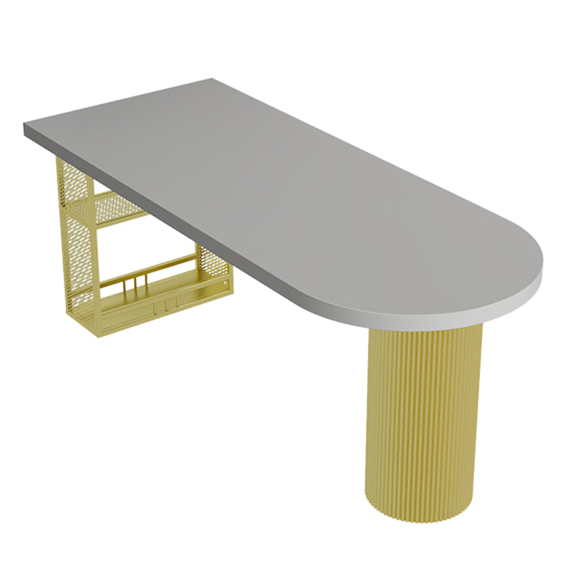 Modern Style Dining Table Solid Wood Double Pedestal Dining Table for kitchen