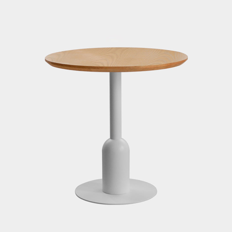 Industriestil Essstandort Tabelle MDF Esszimmermöbel mit Sockelbasis