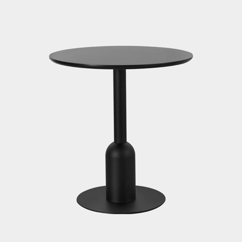 Industriestil Essstandort Tabelle MDF Esszimmermöbel mit Sockelbasis
