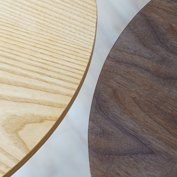Industriestil Essstandort Tabelle MDF Esszimmermöbel mit Sockelbasis