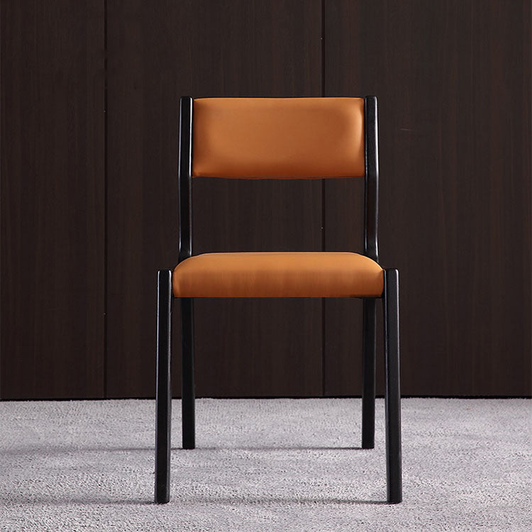 Estilo moderno que cena la cocina de las sillas de madera que cena la silla lateral sin brazos