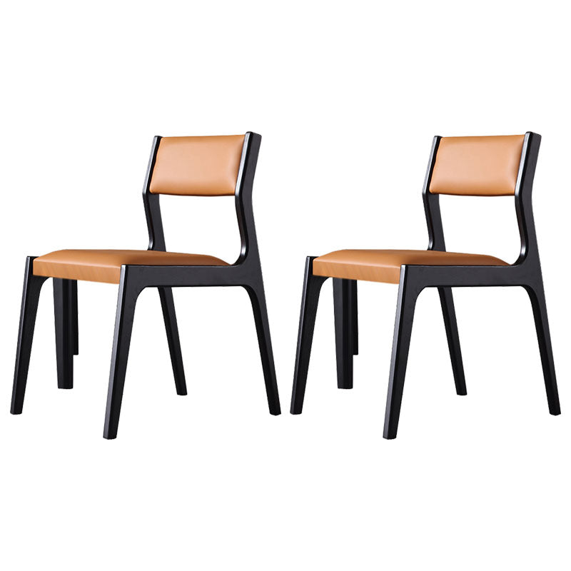 Estilo moderno que cena la cocina de las sillas de madera que cena la silla lateral sin brazos