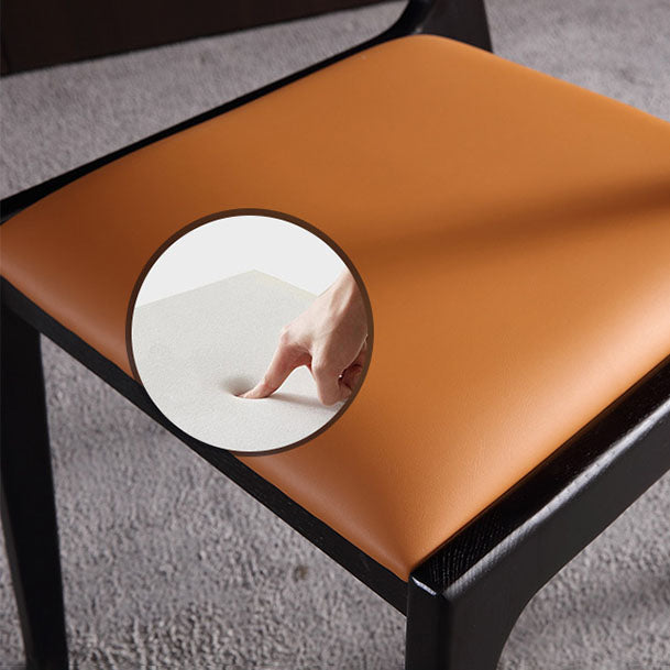 Estilo moderno que cena la cocina de las sillas de madera que cena la silla lateral sin brazos