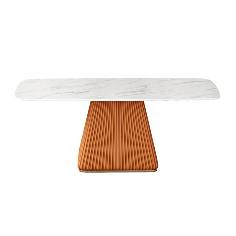 Glam 1/2/5/7 stukken Dinerset Sintered Stone Dining Furniture voor thuisgebruik