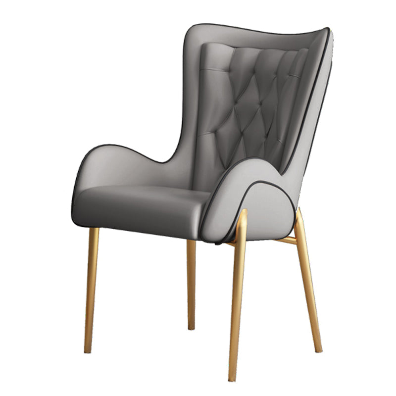 1/3/4/5 Pcs Metal Scandinavian Dining Room Set with Round Table Dinette Set