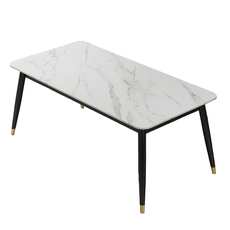 Glam 1/3/5/7 Pieces Dining Set Sintered Stone Dining Table for Home Use