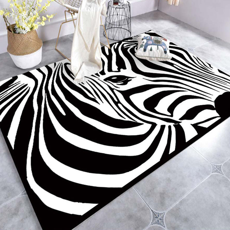 Brown Modern Teppich Polyester Dreieck Teppich Waschbar Teppich für Wohnzimmer