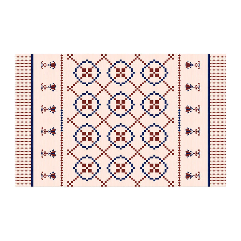 Tappeto in poliestere di tappeto di tappeto verde marocchino per salotto