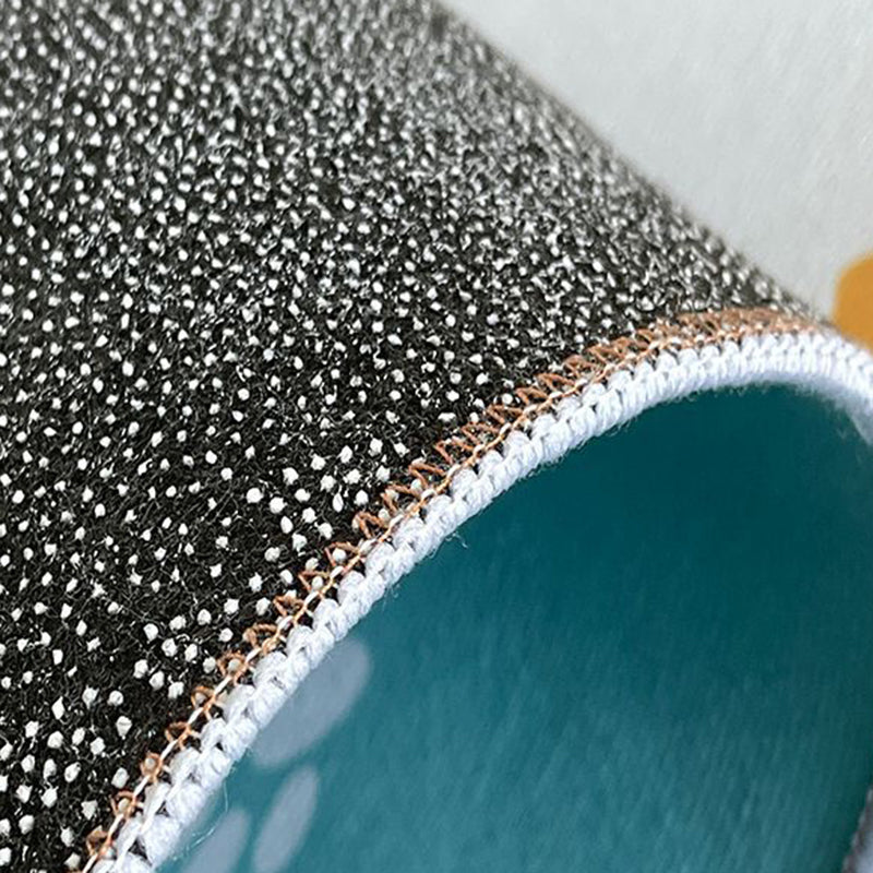 Moderner Teppich Polyester Geometrie Fläche Teppich Färbung widerstandsfähiger Teppich für Wohnkultur