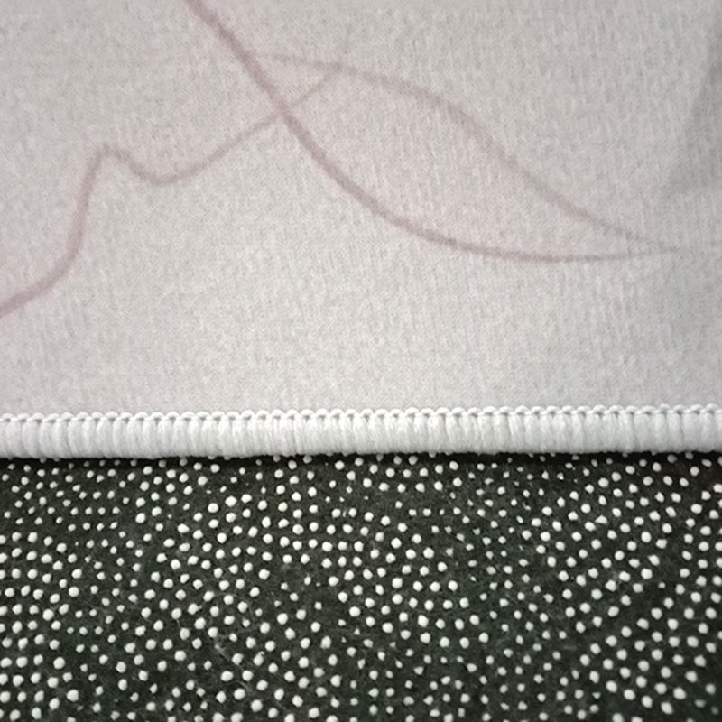 Wunderschöner Teppich Polyester Grafik Teppich Färbung widerstandsfähiger Teppich für Wohnkultur
