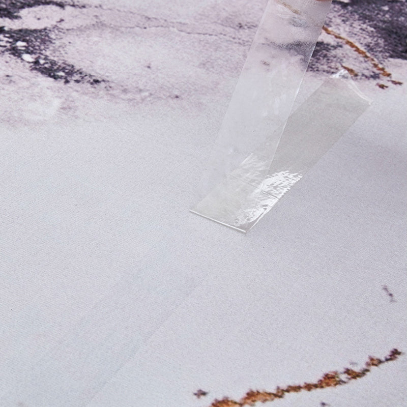 Leichter Luxus Teppich Polyester Farbblock Teppich Waschbar Teppich für Wohnkultur