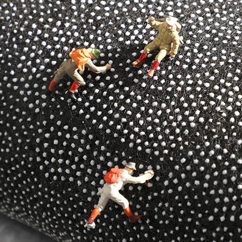 Grey Circle Teppich Polyester Freizeitteppich nicht rutschfestem Teppich für den Salon