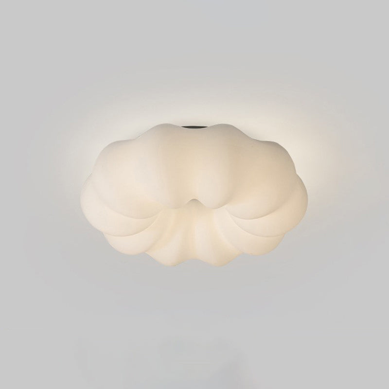 Lampada da incasso contemporanea in plastica, luci da incasso in bianco per camera da letto