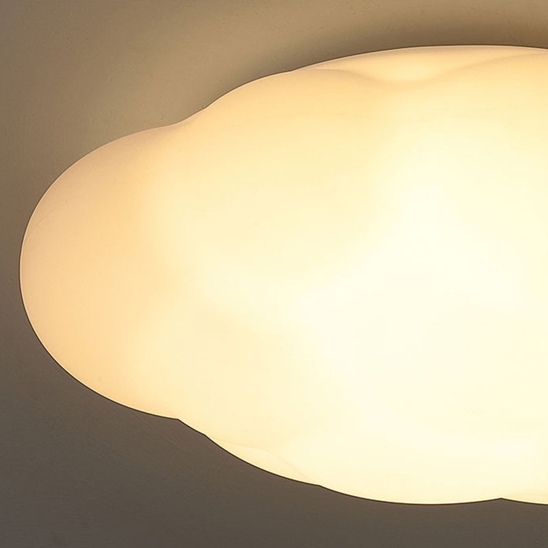 Lampada da incasso contemporanea in plastica, luci da incasso in bianco per camera da letto