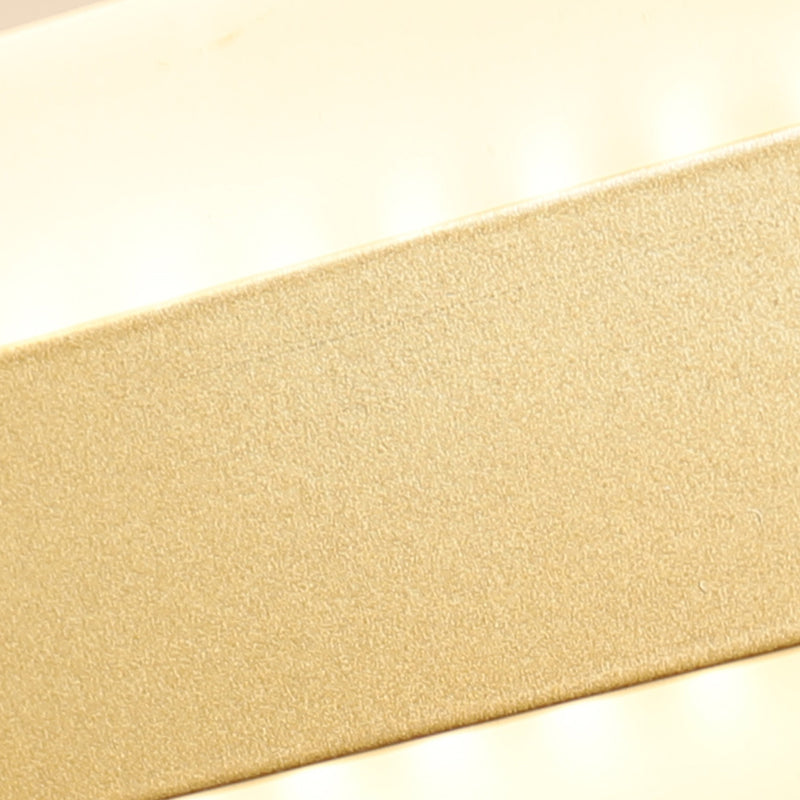 Lineare Form Metall Wandleuchten moderner Stil 1 Lichtwandbeleuchtung