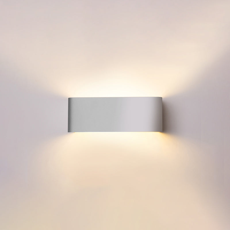 Forme carrée Applexion murale en métal moderne Lumière murale à 1 lumière