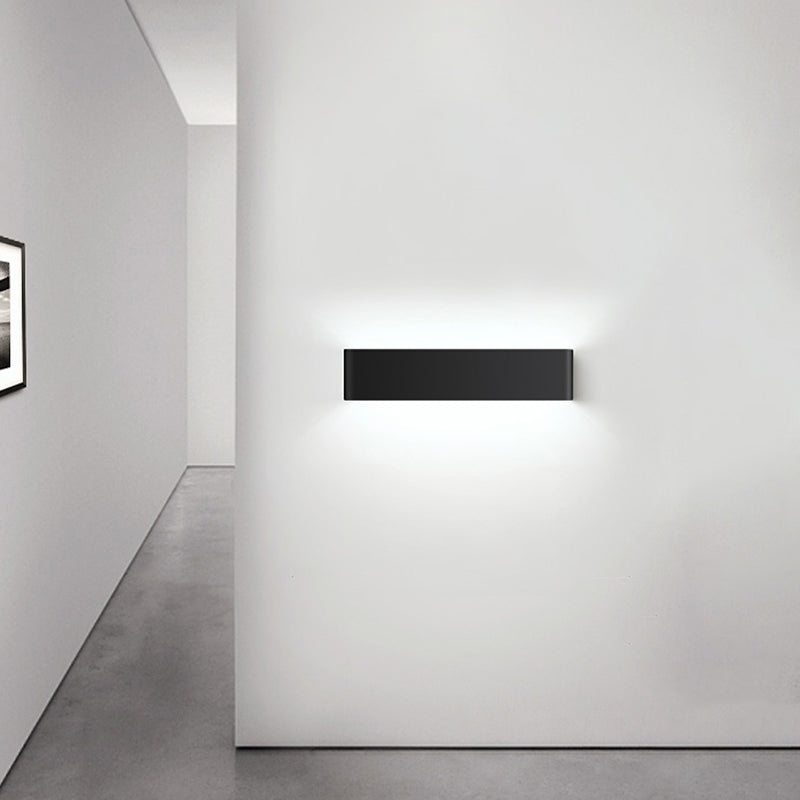 Forme carrée Applexion murale en métal moderne Lumière murale à 1 lumière