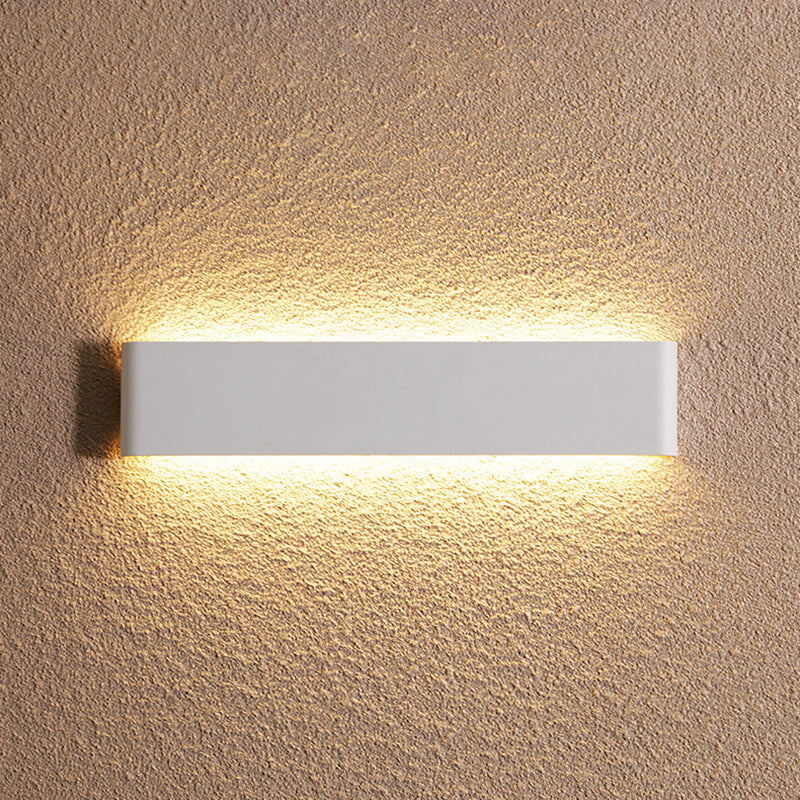 Forme carrée Applexion murale en métal moderne Lumière murale à 1 lumière