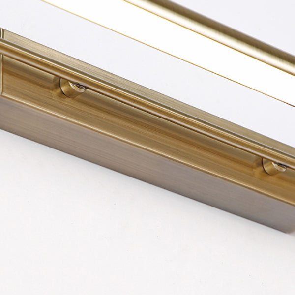 Lineaire vorm metalen wandwandcontract Moderne stijl Single Light Mirror Wand gemonteerd licht