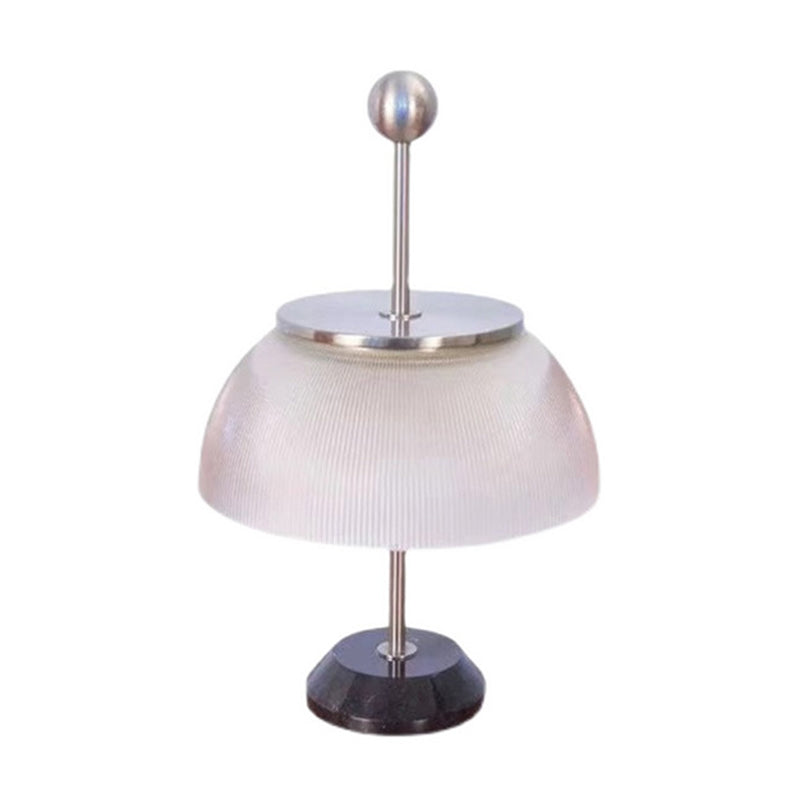 Glass Dome Table Lamp Modern Style 1 Light Night Table Lamps