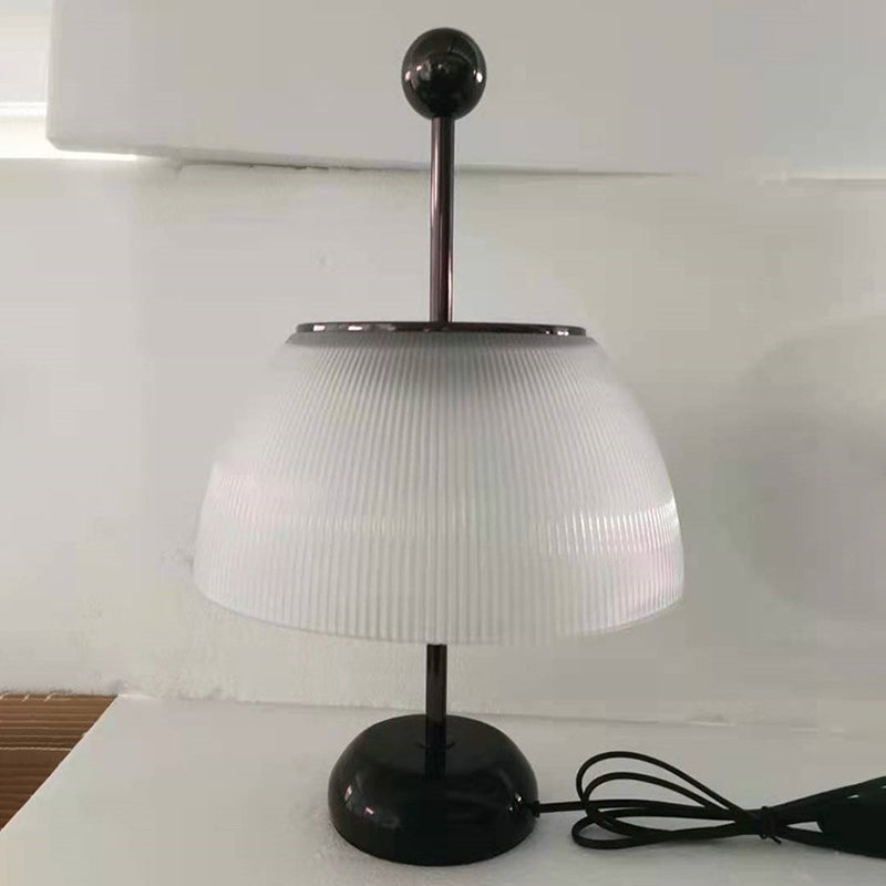 Glass Dome Table Lamp Modern Style 1 Light Night Table Lamps