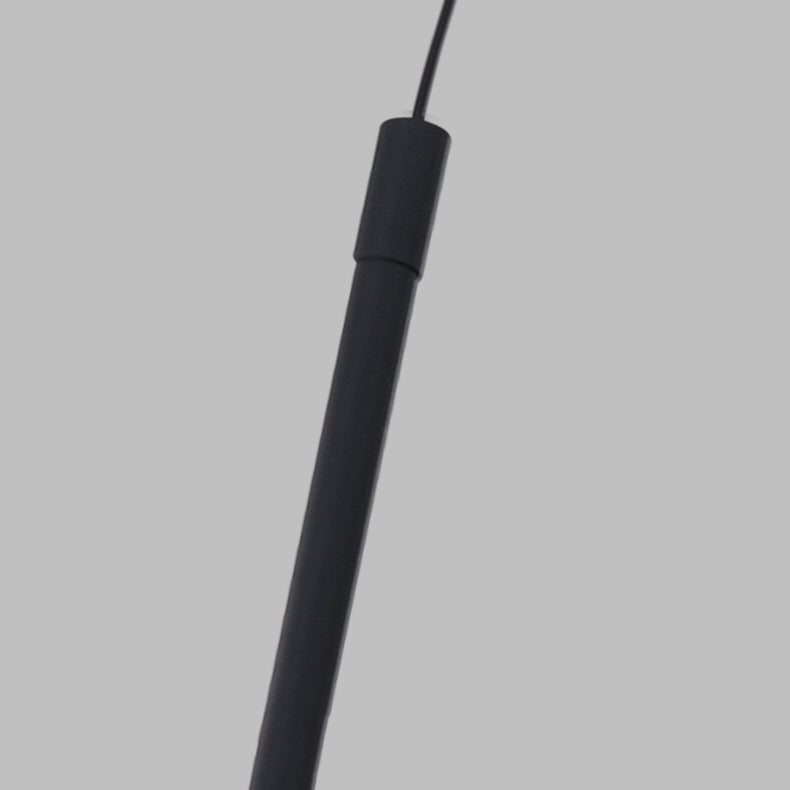 Metal Linear Hanging Lights Modern Style 1 Light Hanging Mount Fixture