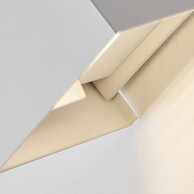 Luce murale in alluminio nordico geometrica geometrica con parete a led per soggiorno