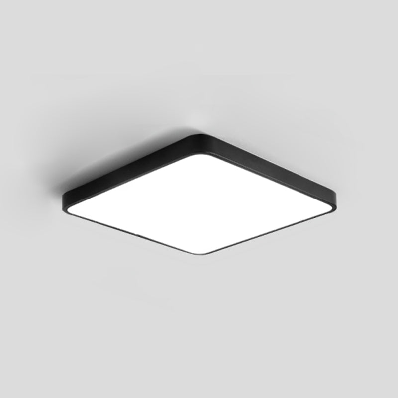 Contemporary Flush Mount Ceiling Lighting Fixture Geometry LED Ceiling Light for Bedroom