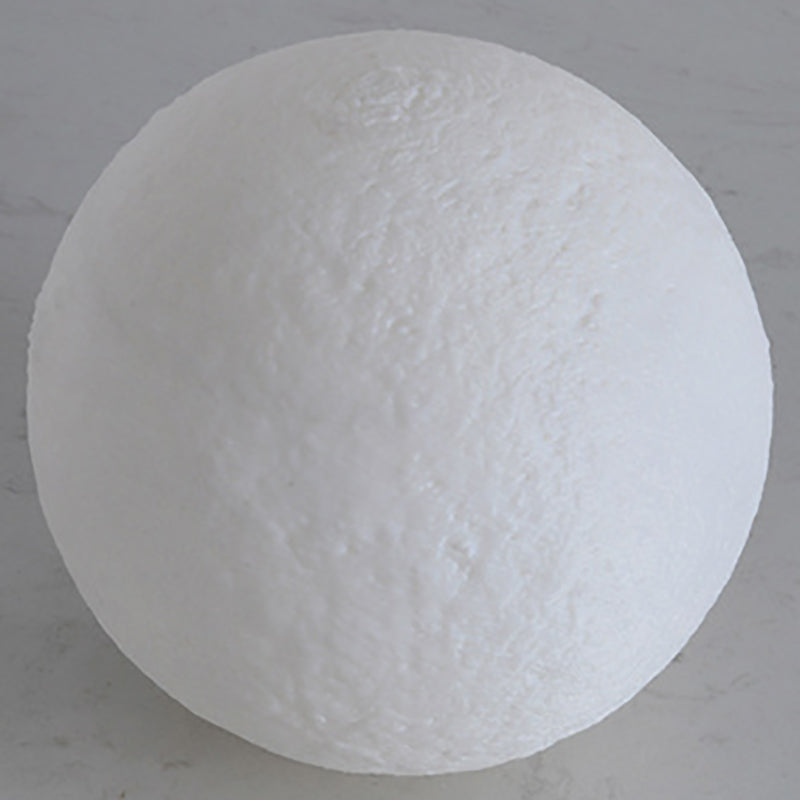 White Plastic Shade Chandelier Lighting Fixture Simple Pendant Light for Living Room