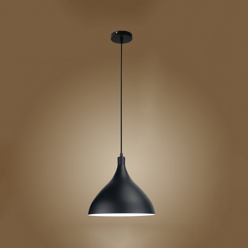 Lampada a sospensione geometrica Stile industriale Alluminio 1 lampada a sospensione lampadina