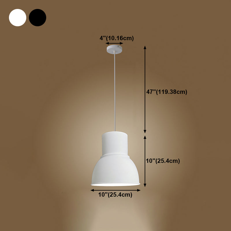 Lampada a sospensione geometrica Stile industriale Alluminio 1 lampada a sospensione lampadina