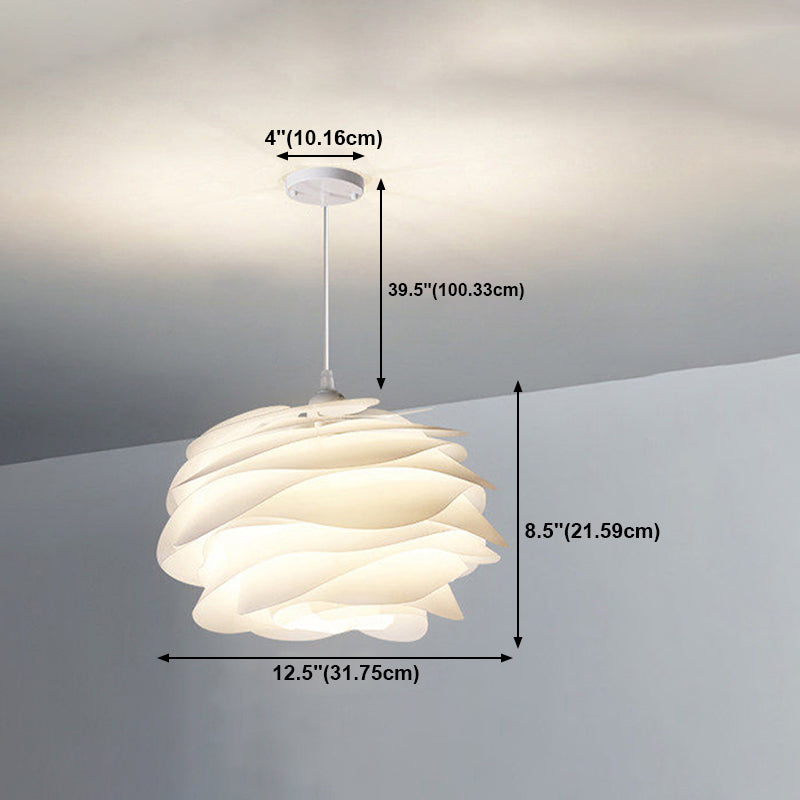 Éclairage de pendentif de style moderne créatif pour le salon du salon