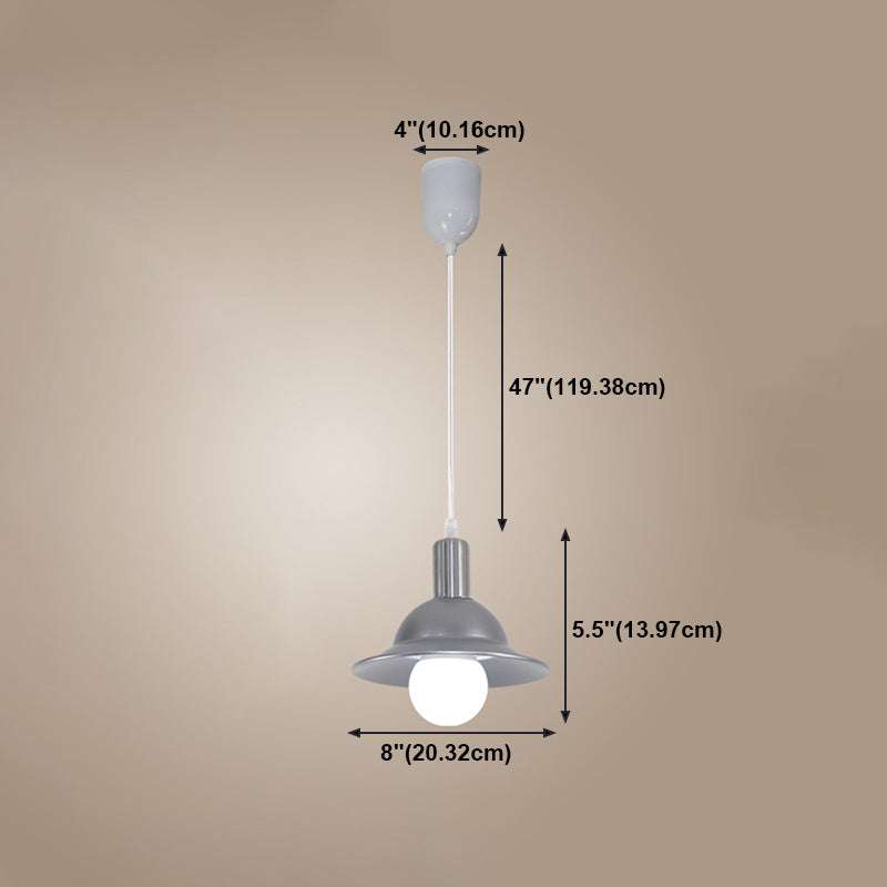 1-bulba Stretchble Strengance Warehouse Warehouse in alluminio appeso per sala da pranzo