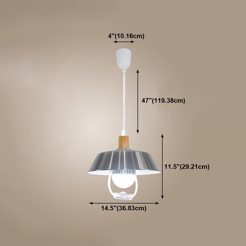 1-bulba Stretchble Strengance Warehouse Warehouse in alluminio appeso per sala da pranzo