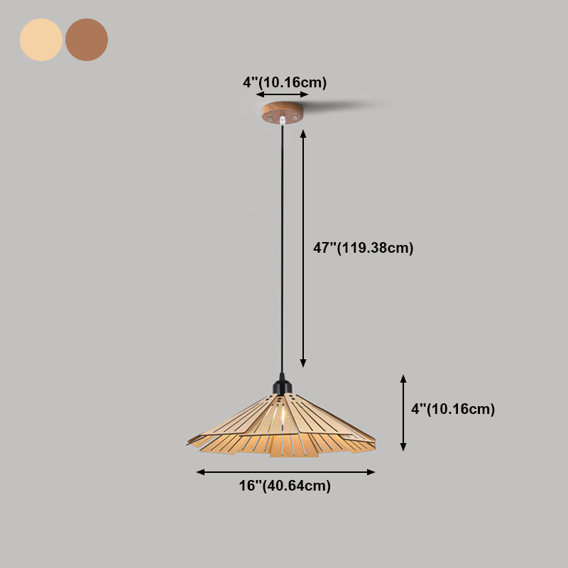 Style contemporain suspendu en bois