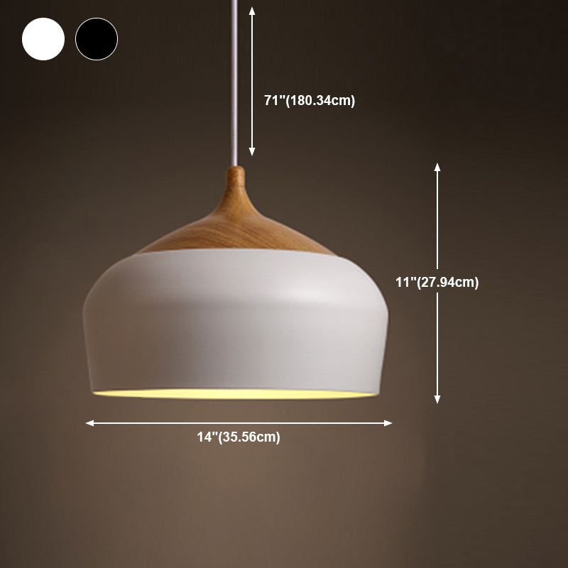 Apparecchio di illuminazione a sospensione in metallo a sospensione industriale per soggiorno