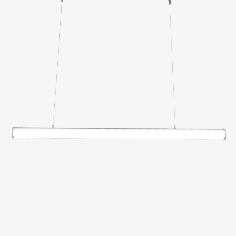 Aluminium Island Leuchte Einfacher Stil 1-Licht-Zylinderrestaurant LED Hanging Lampe