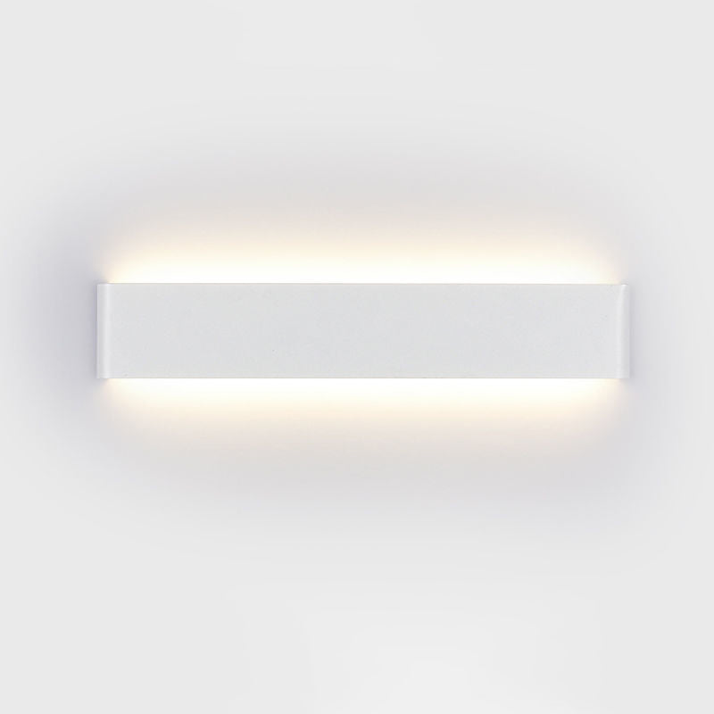 Zeitgenössische Wandleuchte gerade Form LED -Wandleuchten mit Aluminium für Schlafzimmer
