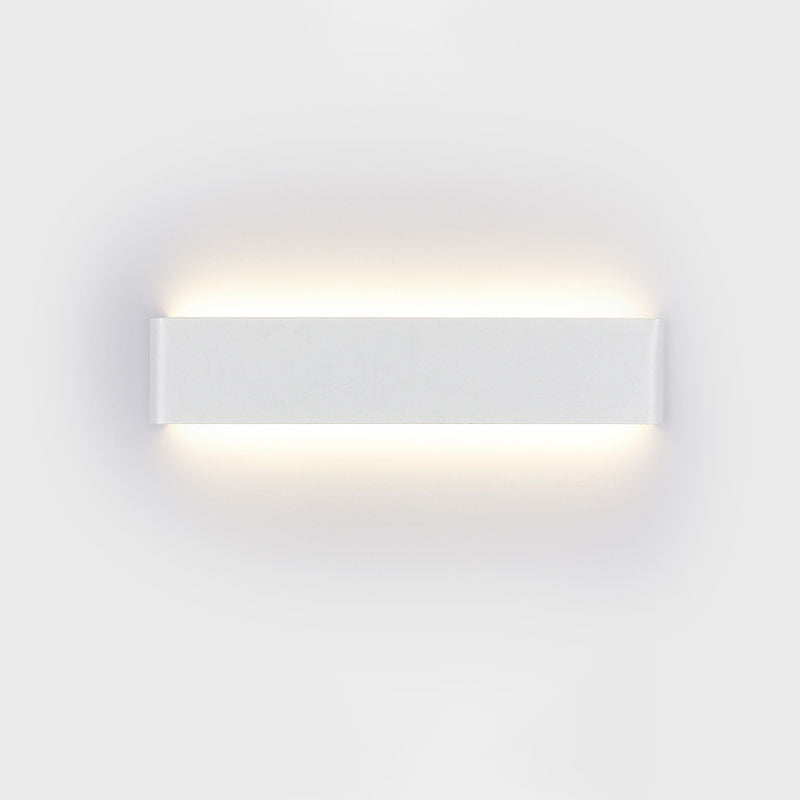 Zeitgenössische Wandleuchte gerade Form LED -Wandleuchten mit Aluminium für Schlafzimmer