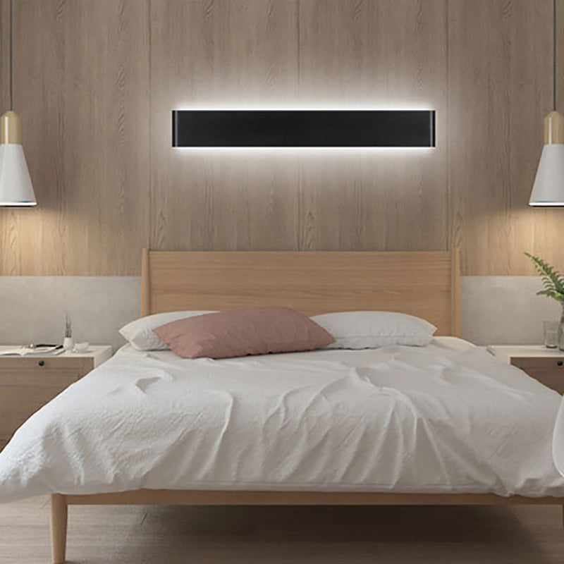 Zeitgenössische Wandleuchte gerade Form LED -Wandleuchten mit Aluminium für Schlafzimmer