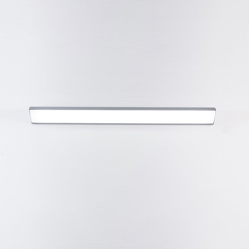 Moderne Aluminiumwandleuchte lange Streifenform 1 leichte Wandleuchten für Wohnzimmer