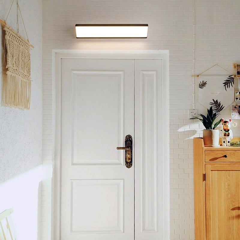 Moderne Aluminiumwandleuchte lange Streifenform 1 leichte Wandleuchten für Wohnzimmer