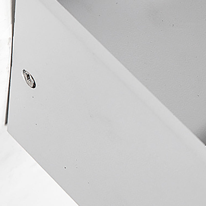 Moderner Stil Leuchte Würfel 2 Lichter Wandscheibe mit Metall für Schlafzimmer