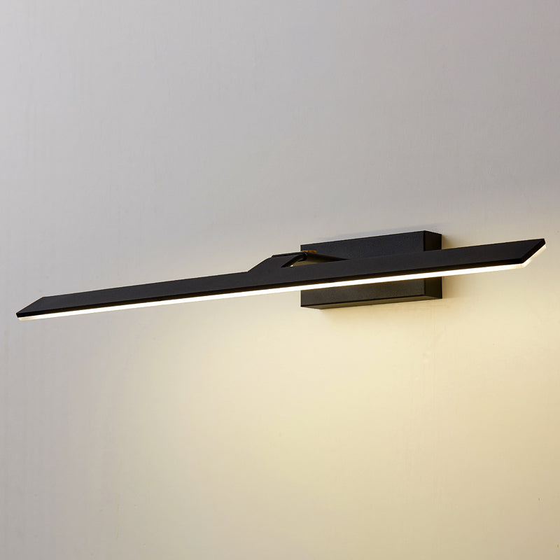 Moderne spiegel voorverlichting eenvoud Acryl LED -wand gemonteerd licht