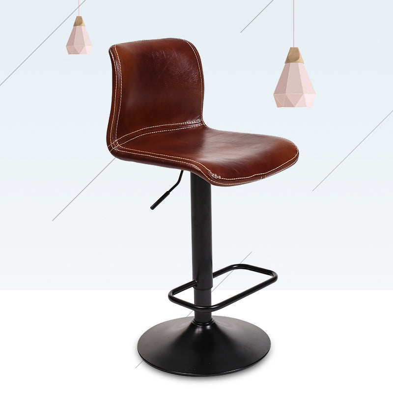 Modern Swivel verstelbare hoogte Bar kruk binnen barkruk met lage rug