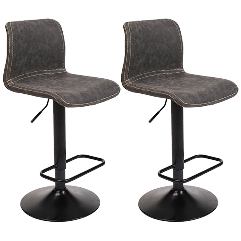 Modern Swivel verstelbare hoogte Bar kruk binnen barkruk met lage rug