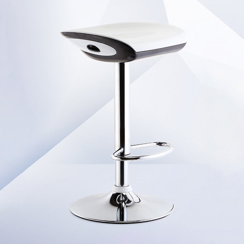 Industrial Style Bar-stool with Adjustable Height Metal Leg for Counter Restaurant,1 Piece