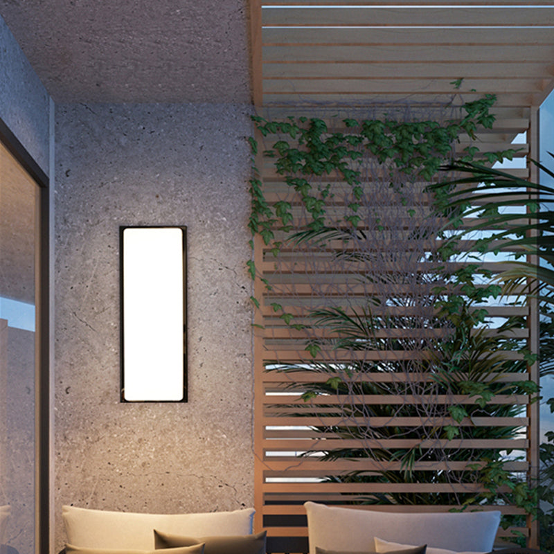 Quadratische Form Glaswand Schon